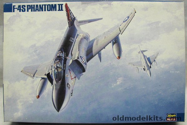 Hasegawa 1/72 F-4S Phantom II - VF-161 'Chargers' / VF-151 CAG Aircraft 'Vigilanties' / VMFA-235 US Marines 'Death Angels', KA2 plastic model kit